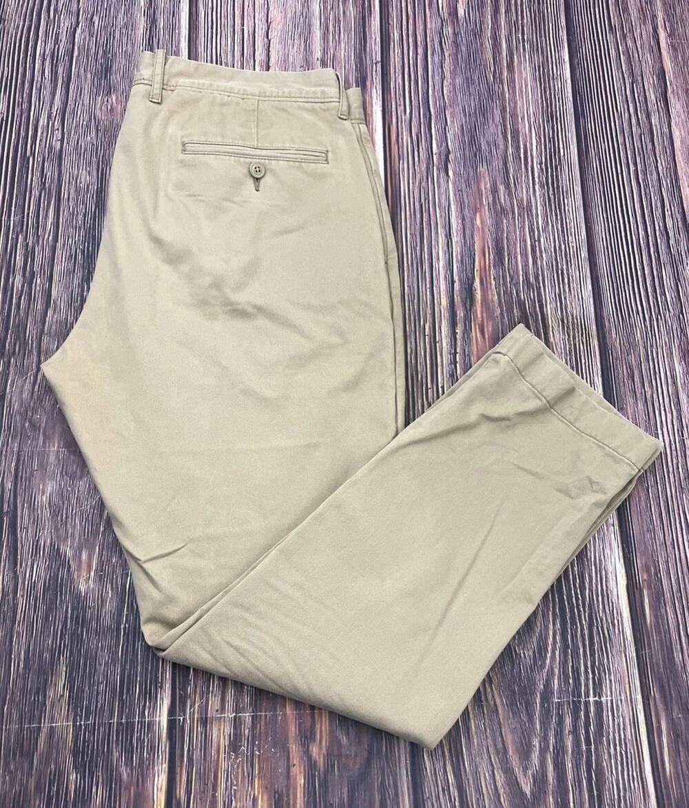J Crew 770 Straight Beige Chino Pants Mens Size 33x30 (Actual 35x30) Stretch